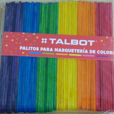 PALITO PARA HELADO X50 COLOR