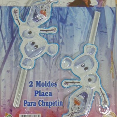 PLACA CHUPETIN OFERTA FROZEN OLAF X 2