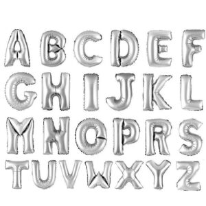 GLOBO METAL 40CM LETRA EN BLISTER