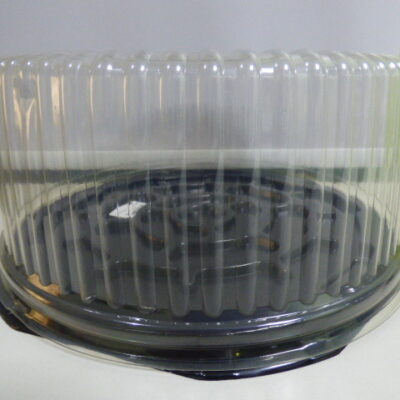 BANDEJA CRISTAL C/TAPA N28 X 4CM ALTO