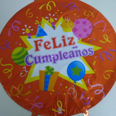 GLOBO FOIL 18P FELIZ CUMPLE