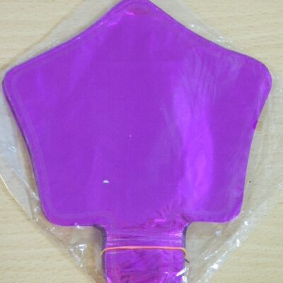 GLOBO FOIL 5P ESTRELLA FUCSIA