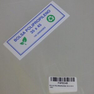 BOLSA POLIPROPILENO 35 X 45 X 100U