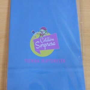 BOLSA PAPEL CELESTE X10