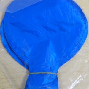 GLOBO FOIL 5P CORAZON AZUL