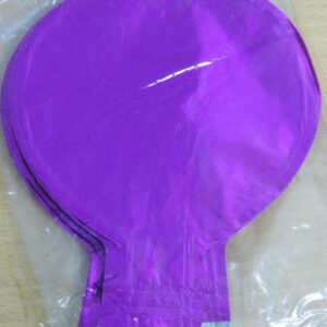 GLOBO FOIL 5P CORAZON FUCSIA