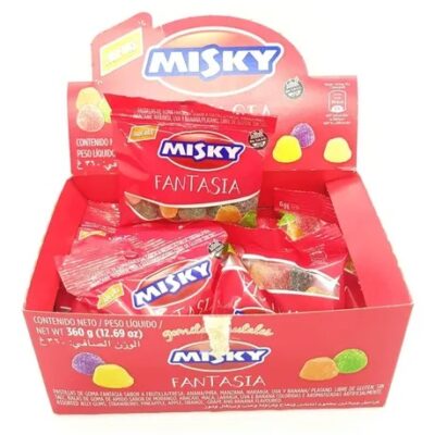 CARAMELO GOMA FANTASIA DISPLAY 12X30G