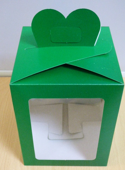 CAJA MULTIBAG 13X13X17 CM VERDE