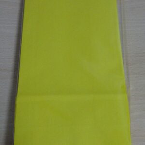 BOLSA PAPEL PASTEL AMARILLO X 10