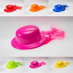 GORRO BOMBIN FLUO CON PELO