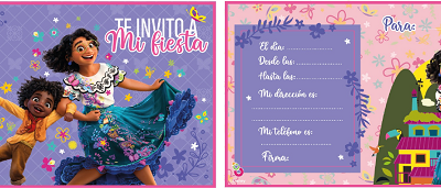 INVITACION LIBRITO X 10 ENCANTO