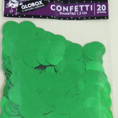 CONFETTI METAL X 20G VERDE