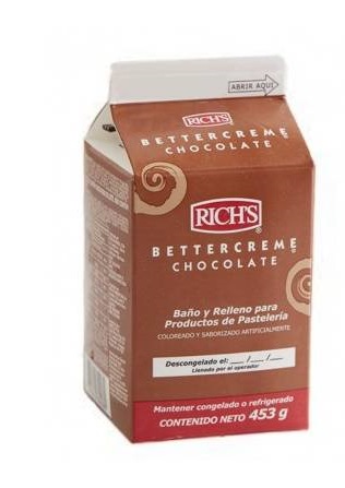 CREMA RICHS BETTERCREME CHOCOLATE X 453 cm3
