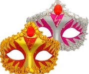 ANTIFAZ VENECIANO GIBRE Y LENTEJUELAS