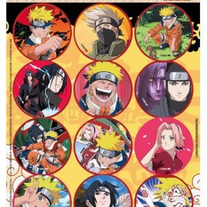 STICKERS AUTOADHESIVOS X24 NARUTO