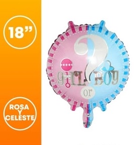 GLOBO FOIL 18P NENA O NENE