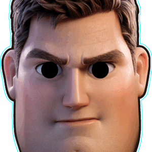 ANTIFAZ MASCARA X 10 BUZZ LIGHTYEAR