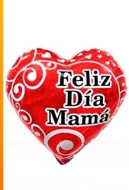 GLOBO FOIL 18P CORAZON MAMA ROJO
