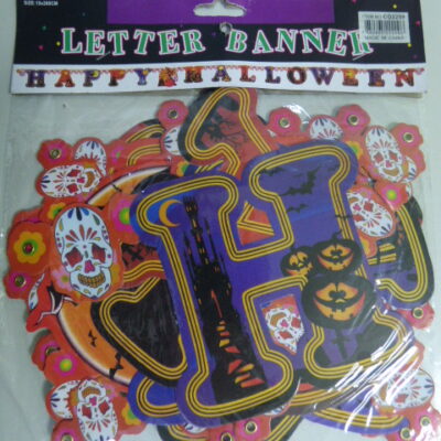 BANDERIN ESTAMPADO HALLOWEEN