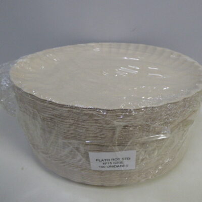 BANDEJA CARTON NRO 15 X 100
