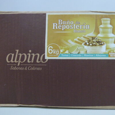 BAÑO ALPINO DE REPOSTERIA X 6K BLANCO