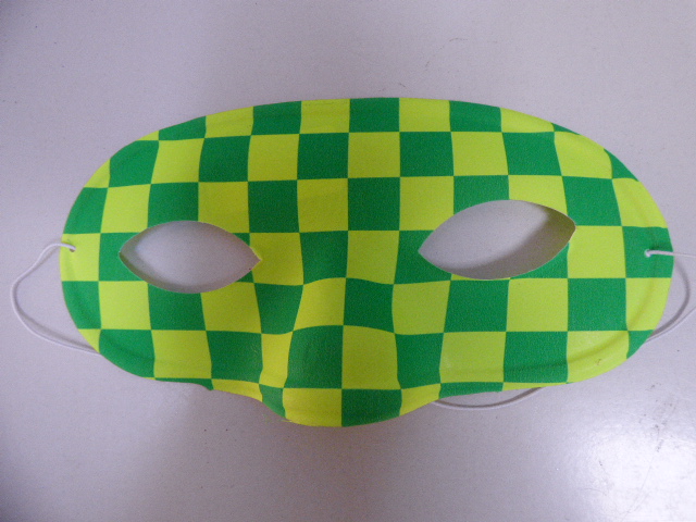 ANTIFAZ PLASTICO FLUO FANTASIA X1