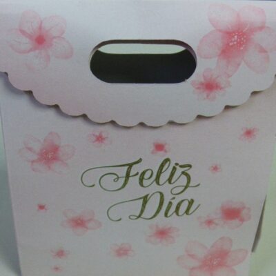 CAJA BOLSITA CARTON FELIZ DIA 6X12X16,5