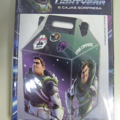 CAJA SORPRESA X 6 BUZZ LIGHTYEAR