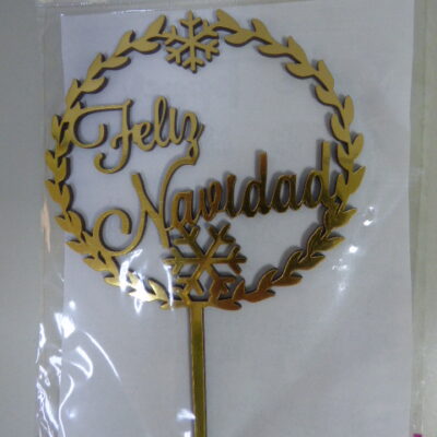 PINCHE FIBROFACIL FELIZ NAVIDAD X 1