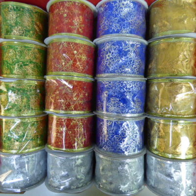 CINTA NAVIDEÑA 5CM X 2,7MTS.