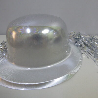 GORRO BOMBIN HOLOGRAFICO CON FLECO