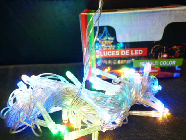 LUZ LED X 50 MULTICOLOR