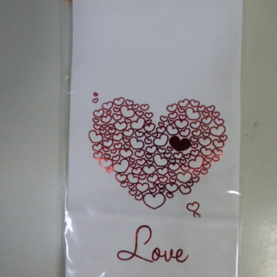 BOLSA PAPEL ST LOVE BLANCA X 10
