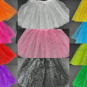 TUTU INFANTIL CON BRILLO X1