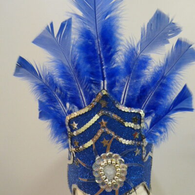 TOCADO PRINCESA CON PLUMAS