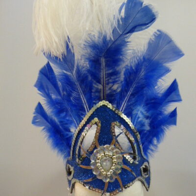 TOCADO LUCIANA CON PLUMAS