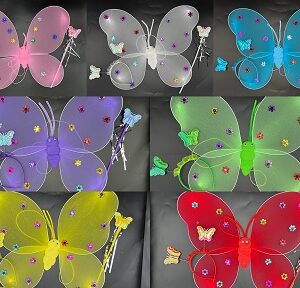ALAS MARIPOSA COLOR SET