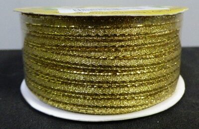 CINTA BROOKLIN 4MM ORO x20mts