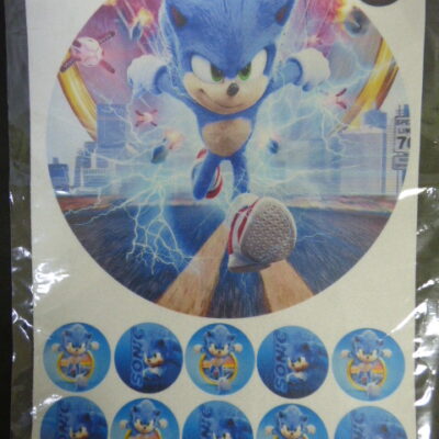 LAMINA COMESTIBLE REDONDA SONIC