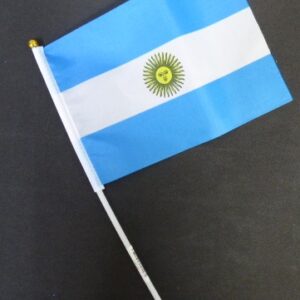 BANDERA ARGENTINA CON PALITO 14X21X30 X1
