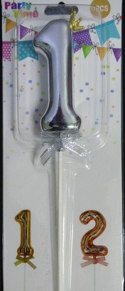 CAKE TOPPER NUMERO INFLADO PARA TORTA