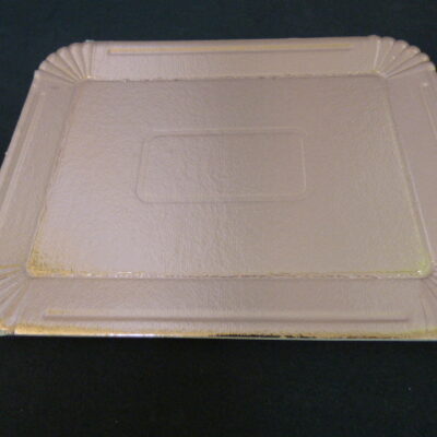 BANDEJA METALIZADA N 7 15X20 ROSA GOLD