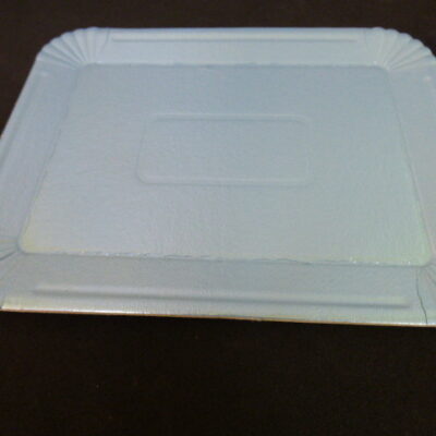 BANDEJA METALIZADA N 7 15X20 CELESTE GOLD