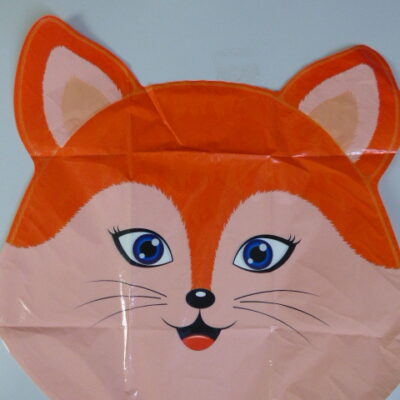 GLOBO FOIL SILUETA 18P CARA DE GATO