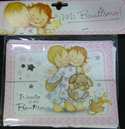 INV. BAUTISMO NENA X 10