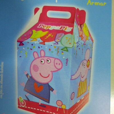 CAJA SORPRESA X 6 PEPPA PIG
