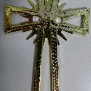 CRUZ DORADA GRANDE X 1 (12,5CM)