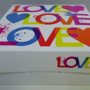 CAJA SORPRESA 19X19X8CM LOVE