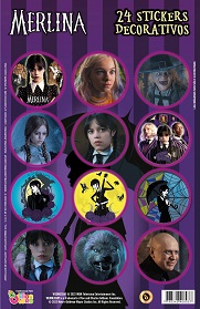 STICKERS AUTOADHESIVOS X24 MERLINA
