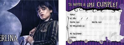 INVITACION LIBRITO X 10 MERLINA